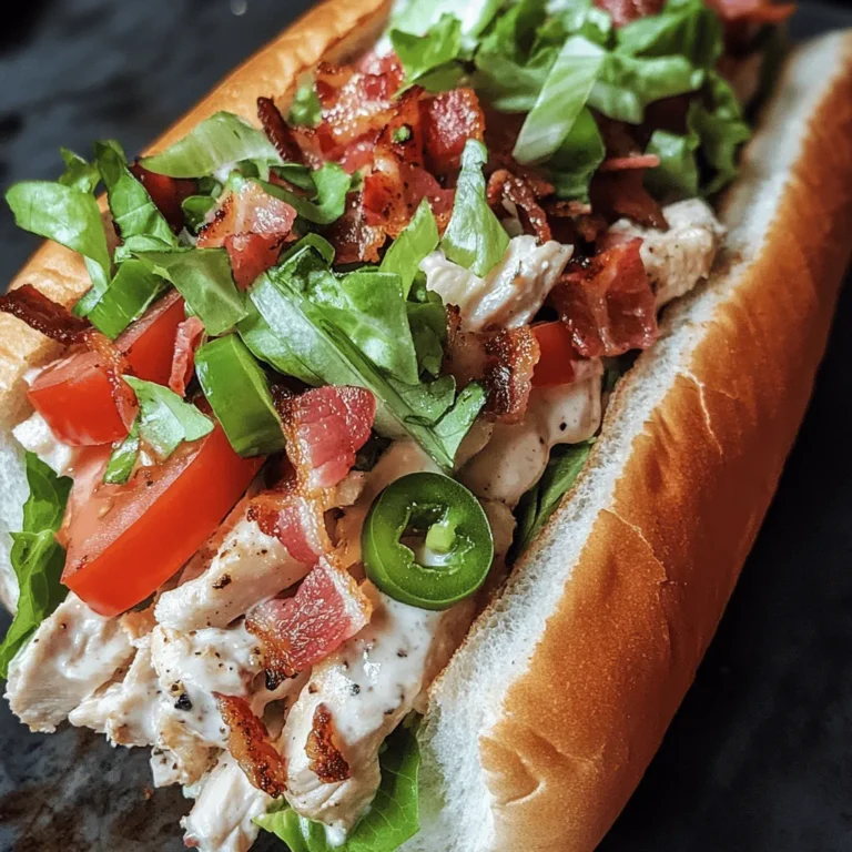 Sandwiches and subs are a beloved staple in many cuisines around the world. From classic deli sandwiches to gourmet subs loaded with flavorful ingredients, these handheld meals offer endless possibilities for personalization and satisfaction. Among the myriad options, the Chopped Chicken Bacon Ranch Sub stands out as a delightful and hearty choice, perfect for lunch or dinner. This sub is more than just a meal; it’s a flavor-packed experience that combines the savory richness of chicken and bacon with the creamy tang of ranch dressing.
