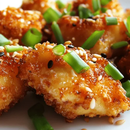 Crispy Chinese Honey Garlic Chicken is a delightful dish that has captivated taste buds around the globe. This recipe is a harmonious blend of flavors, featuring the perfect balance of sweetness from honey, savory undertones from soy sauce, and the aromatic essence of garlic. It’s no wonder this dish has become a favorite in Chinese cuisine, often enjoyed in restaurants and homes alike.