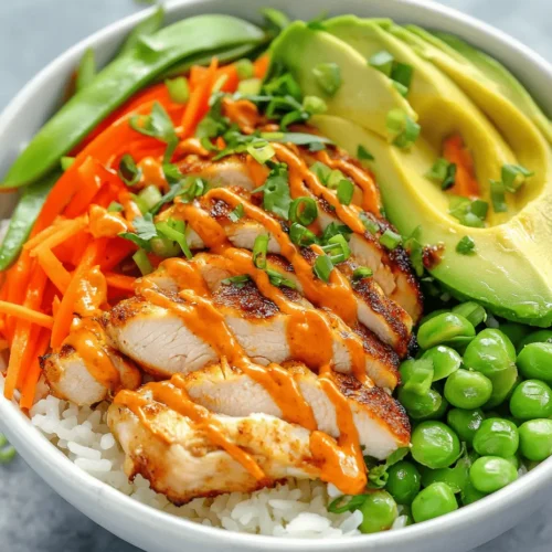 In the fast-paced world we live in, finding a meal that is both delicious and quick to prepare can be a challenge. Enter the Bang Bang Chicken Bowl—an enticing dish that perfectly marries convenience with an explosion of flavors. This bowl is a delightful fusion of savory chicken, aromatic vegetables, and a creamy, spicy sauce that tantalizes the taste buds. Not only does it satisfy your hunger, but it also brings a comforting sense of indulgence without the guilt, making it a perfect option for health-conscious individuals on the go.
