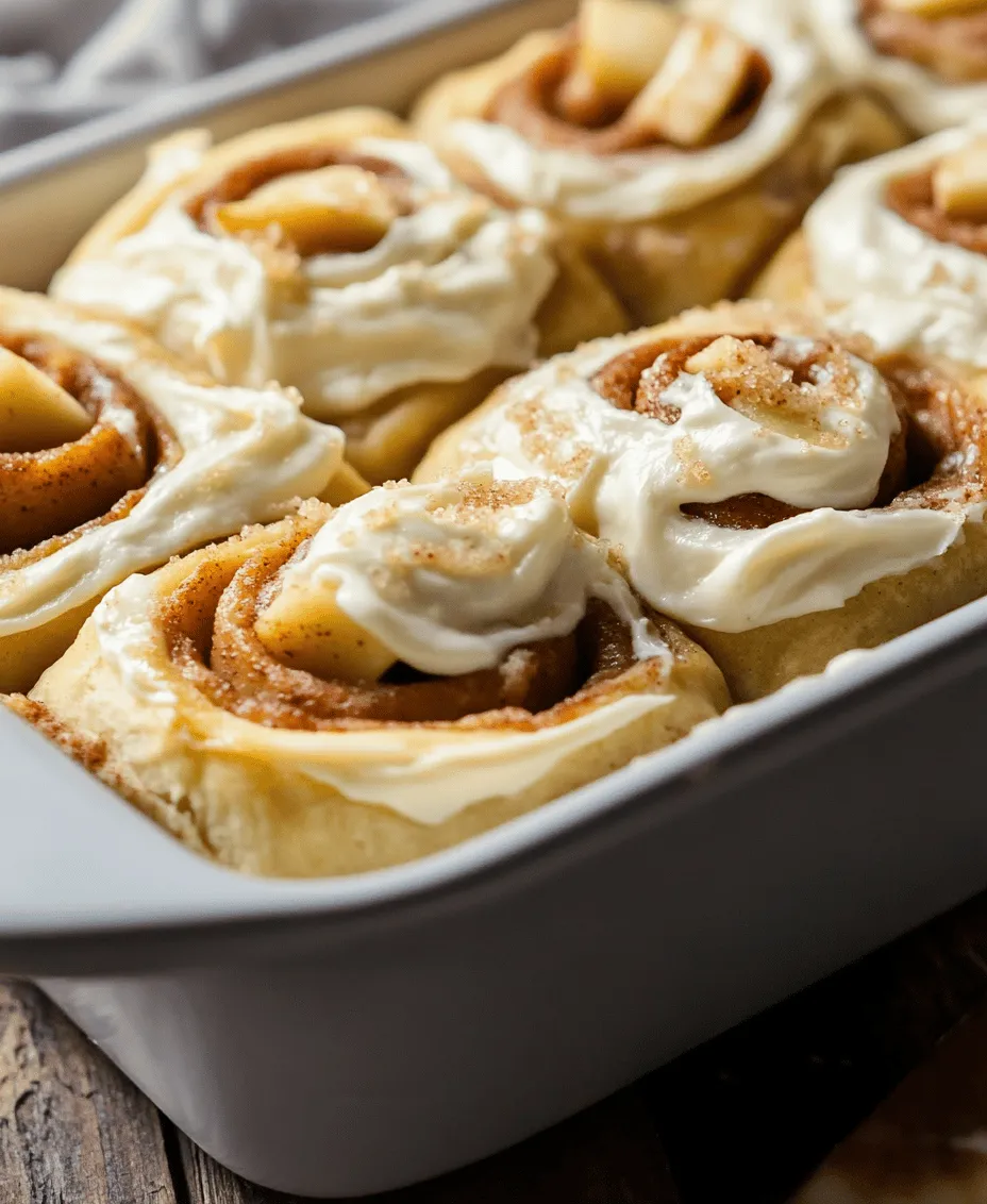 There’s something undeniably comforting about the smell of freshly baked cinnamon rolls wafting through the house. The soft, pillowy texture combined with the warm, spiced aroma creates an atmosphere of homeliness and warmth. Homemade cinnamon rolls are a labor of love, and they have a unique charm that store-bought versions simply can't replicate. Among the various flavors of cinnamon rolls, none can rival the delightful combination of apple and cinnamon, especially when topped with a luscious cream cheese frosting.