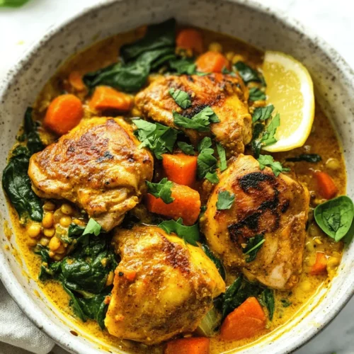 The Hearty Irish Chicken Dhansak Curry is a delightful fusion dish that perfectly marries the robust flavors of traditional Indian cuisine with the comforting warmth of Irish cooking. As cultures evolve and intermingle, culinary traditions often adapt, leading to innovative creations like this one. The Dhansak itself is a celebrated dish originating from the Parsi community in India, traditionally made with meat and lentils, and served with rice. However, its journey to Ireland has transformed it into a hearty, soul-warming curry that is both satisfying and nourishing.
