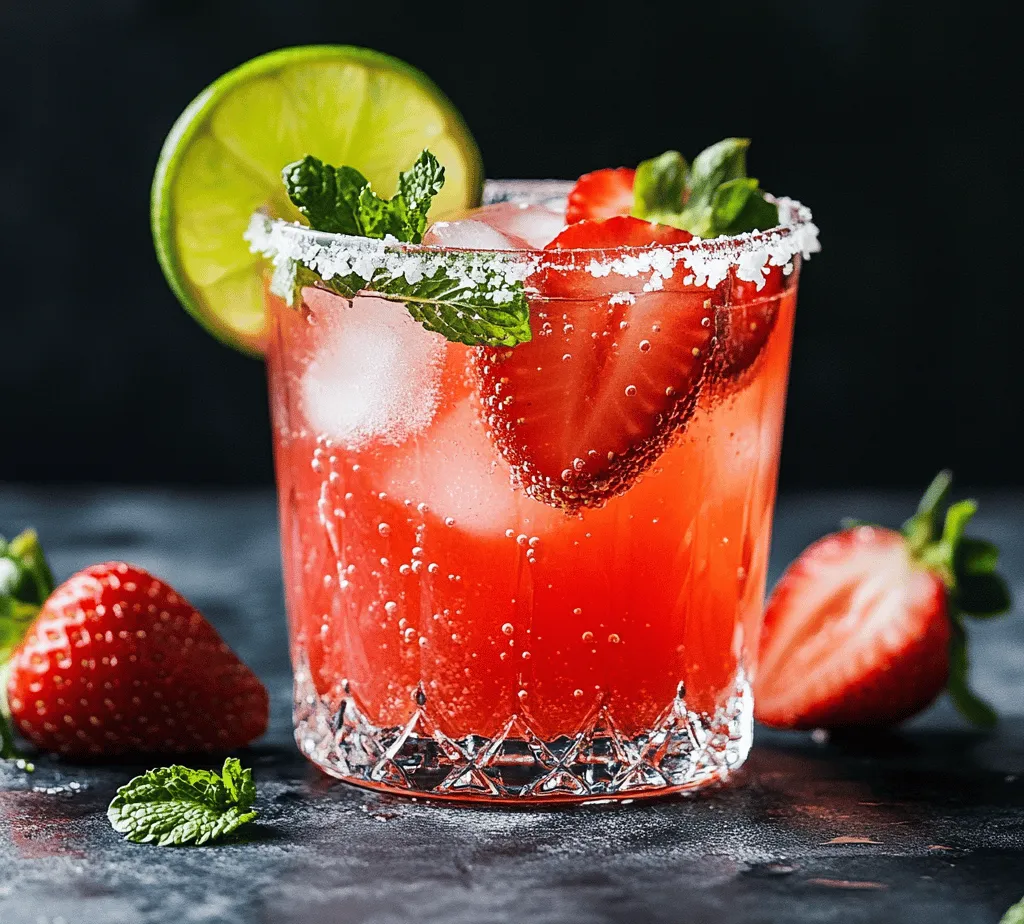 In recent years, the popularity of mocktails—non-alcoholic versions of cocktails—has surged dramatically. This rise in interest stems from a growing awareness of health and wellness, as well as a desire for inclusivity in social gatherings. Whether it’s a party, a family get-together, or simply a refreshing drink on a sunny afternoon, mocktails provide an exciting option for those who prefer to abstain from alcohol without sacrificing flavor or enjoyment. Among the myriad of mocktail options available, the Strawberry Lime Mocktail Margarita stands out as a vibrant and invigorating choice, perfect for any occasion.