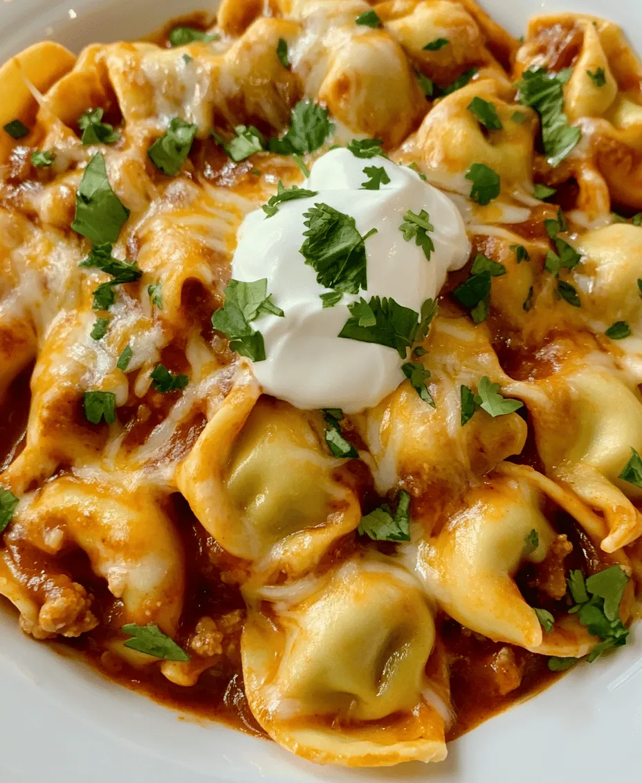 Cheesy Beef Enchilada Tortellini stands out as a fusion dish that combines the best elements of Italian and Mexican cuisines. The idea of marrying these two culinary worlds is not merely a trend; it's a celebration of flavors that transcends traditional boundaries. The creamy, cheesy tortellini serves as the perfect canvas for the bold and spicy notes of enchilada sauce, creating a dish that is rich in flavor yet comforting in its familiarity. This fusion appeals to those who appreciate both cuisines, allowing them to indulge in their favorites without having to choose.