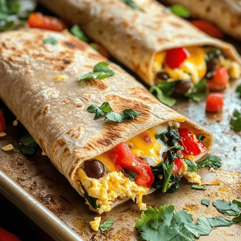 Breakfast burritos have become a beloved breakfast option for many, thanks to their incredible versatility and the ability to pack a nutritious punch in every bite. Whether you're rushing out the door or hosting a leisurely brunch, these handheld delights can cater to any occasion. They can be customized with a variety of fillings, making them perfect for both traditionalists who prefer classic flavors and those who crave adventurous combinations. As the morning meal sets the tone for the day, it's essential to start with something that not only tastes great but also nourishes the body.