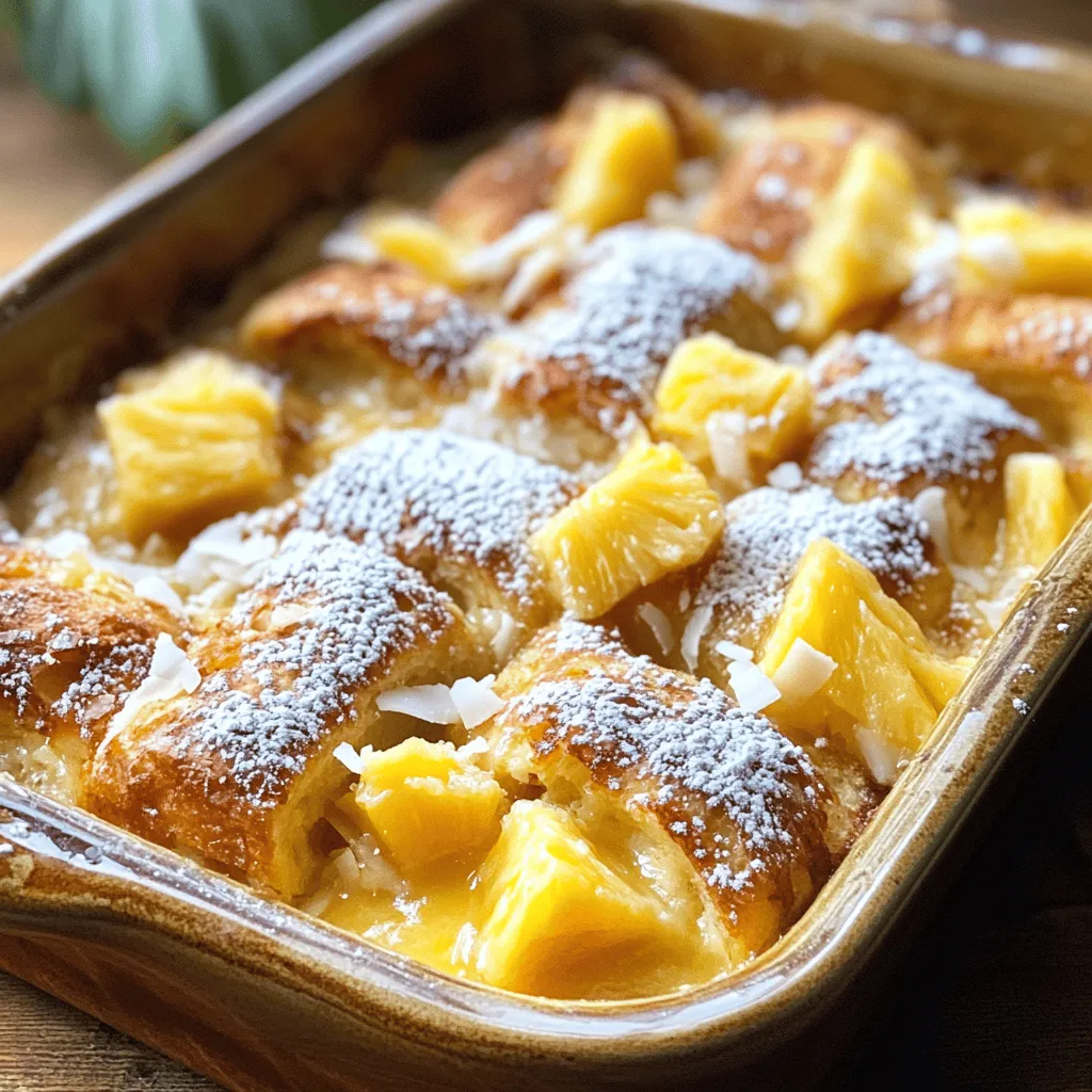 Breakfast casseroles have surged in popularity in recent years, transforming the morning meal into a delightful feast that can be prepared in advance and served to family and friends with ease. One standout contender in the world of breakfast bakes is the Sweet Hawaiian Roll French Toast Bake, an innovative twist on the beloved classic French toast. This recipe takes advantage of the fluffy, sweet nature of Hawaiian rolls, creating a dish that is not only pleasing to the palate but also visually stunning.
