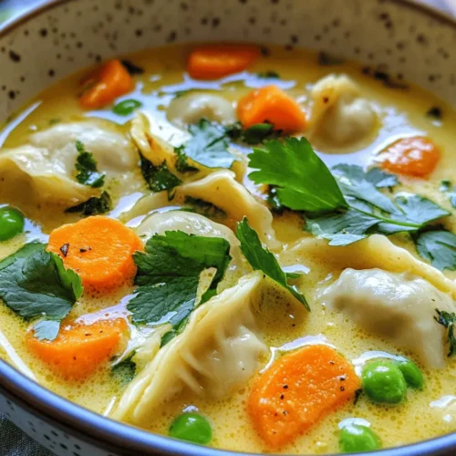 There's something inherently comforting about a warm bowl of soup, especially on a chilly day. A steaming soup can soothe the soul, wrapping you in a warm embrace with every spoonful. Among the myriad options available, the Curry Bliss Dumpling Soup stands out as a delightful fusion of flavors and textures that elevates the humble soup into a culinary experience. This dish seamlessly combines tender dumplings with a fragrant, spicy curry broth, creating a satisfying meal that warms both body and spirit.