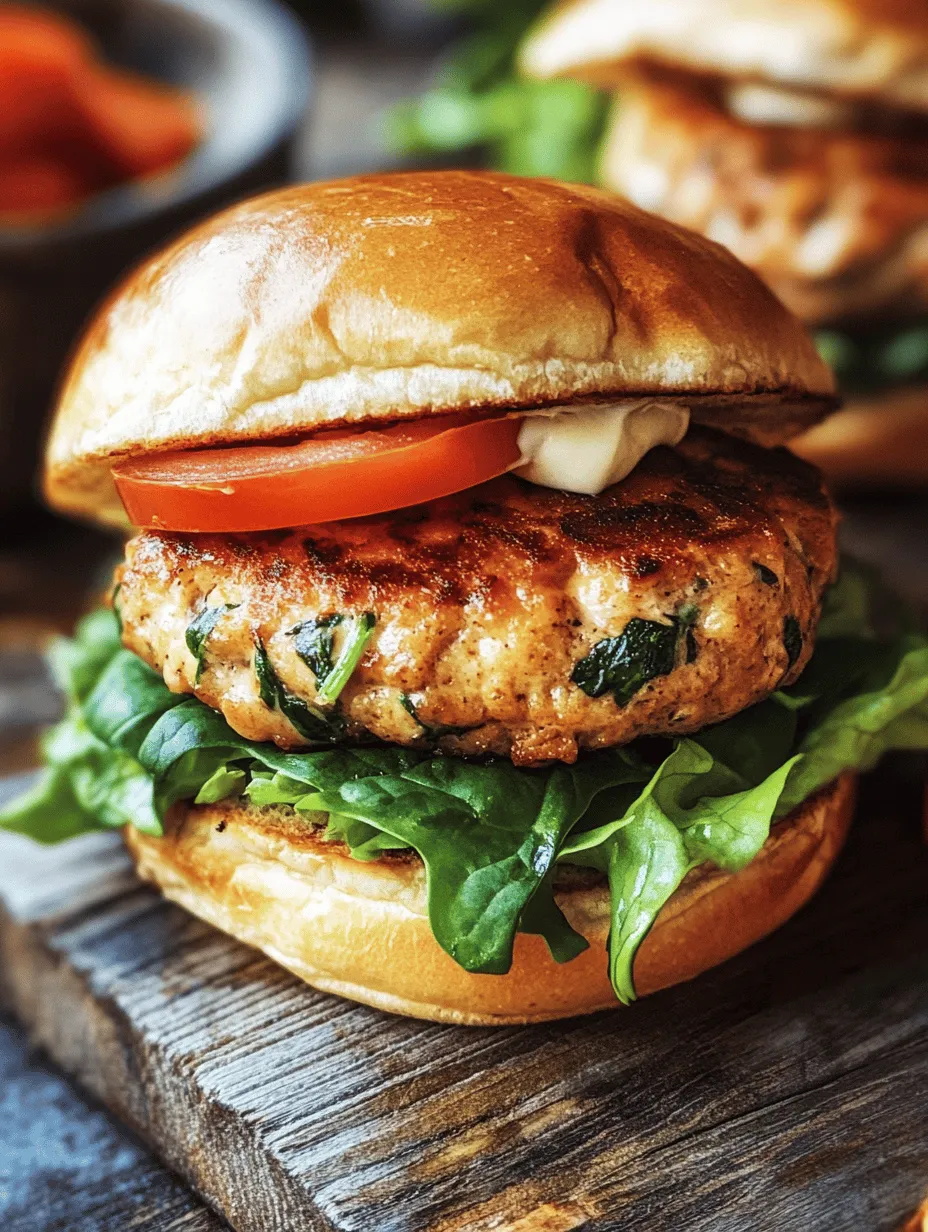 In the culinary world, chicken burgers have emerged as a popular alternative to traditional beef patties, offering a healthier yet equally satisfying option for burger lovers. With a lower fat content and a milder flavor, chicken burgers can be customized in countless ways, making them a versatile choice for various palates and dietary preferences. Among the many inventive recipes, the White Cheddar & Spinach Chicken Burgers stand out for their unique flavor combination that marries the rich creaminess of white cheddar cheese with the nutritional powerhouse of fresh spinach.