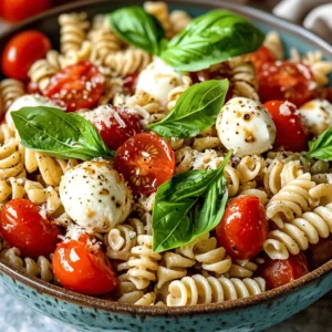 Pasta salads have surged in popularity over the years, becoming a staple at picnics, barbecues, and family gatherings. Their versatility allows for endless variations, accommodating various tastes and dietary preferences. One standout among these is the Bruschetta Pasta Salad, a dish that effortlessly marries the delightful flavors of classic bruschetta with the comforting heartiness of pasta. This fresh and vibrant salad is not just an appealing addition to your meal spread; it’s a celebration of summer’s bounty and a testament to the beauty of simple, high-quality ingredients.