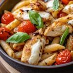 Before diving into the preparation steps, let’s take a closer look at the essential ingredients that make up this delectable Bruschetta Chicken Pasta. Each component plays a vital role, enhancing the overall flavor and texture of the dish.