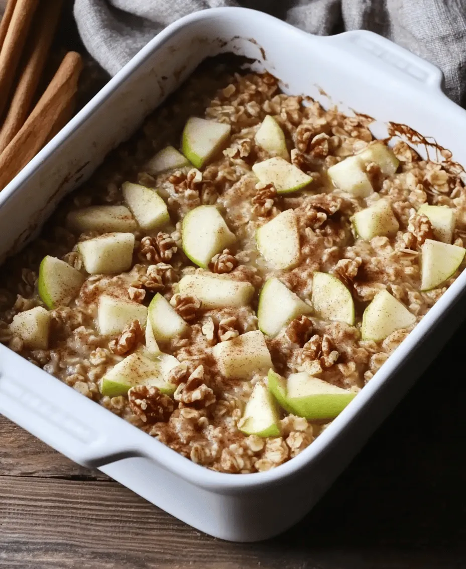 In today's fast-paced world, the importance of a nourishing breakfast cannot be overstated. Breakfast is often hailed as the most important meal of the day, providing the essential fuel needed to kickstart our metabolism and keep our energy levels steady throughout the morning. However, many people struggle to find healthy breakfast options that are both delicious and satisfying. Enter the Healthy Apple Oatmeal Breakfast Bake – a wholesome, hearty dish that checks all the boxes for a nutritious morning meal.