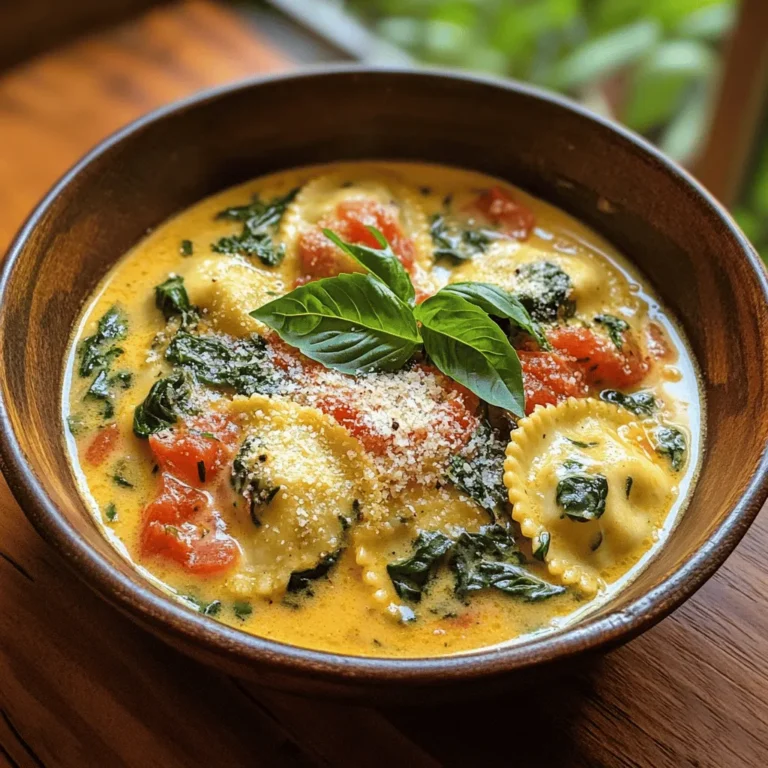 As the temperatures drop and the days grow shorter, there's nothing quite like a warm bowl of soup to bring comfort and nourishment to your table. Soup has long been a favorite for its ability to warm the soul, and the Creamy Tuscan Ravioli Soup stands out as a superb option for those cozy nights in. This delightful dish is a perfect blend of rich flavors, satisfying textures, and wholesome ingredients, making it not only delicious but also a nutritious choice for you and your family.