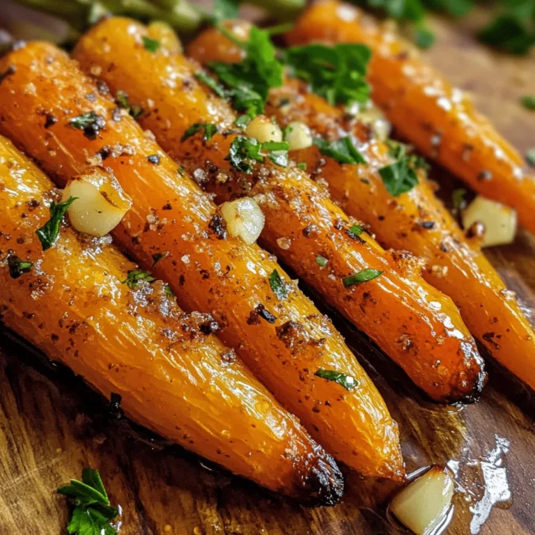 In the world of culinary creations, roasted vegetables have carved a niche for themselves as a go-to side dish, and among them, honey garlic butter roasted carrots stand out as a particularly delightful option. This recipe has gained immense popularity for its unique combination of sweet and savory flavors, offering a perfect balance that tantalizes the taste buds. Carrots, often underestimated as a simple vegetable, transform into a gourmet experience when roasted with honey, garlic, and butter, providing not only a treat for the palate but also a feast for the eyes.