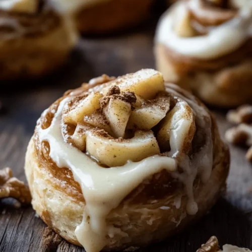 There's something inherently comforting about homemade baked goods that warm the heart and soothe the soul. The aroma of freshly baked treats wafting through the kitchen can evoke cherished memories, drawing family and friends together for shared moments of joy. Among the countless varieties of baked delights, apple cinnamon rolls hold a special place in many hearts. These delectable rolls combine the warm, spicy notes of cinnamon with the sweet, tart flavor of apples, all topped off with a luscious cream cheese frosting that adds a creamy richness.