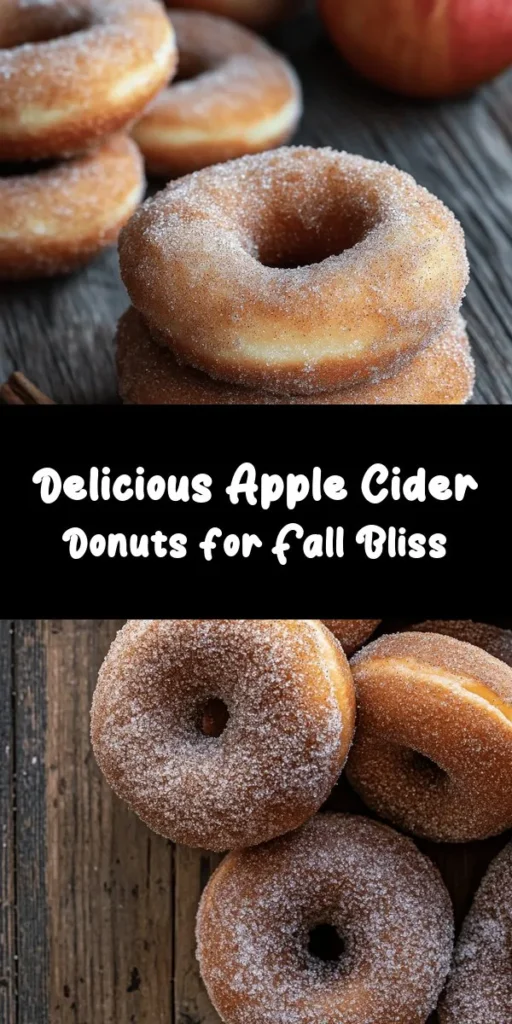 Treat yourself to these irresistible apple cider donuts that capture the essence of fall in every bite! With just a handful of ingredients like fresh apple cider, warm spices, and a touch of sweetness, these baked delights are easy to make and perfect for sharing. Simply prepare the batter, bake until golden, and coat with a cinnamon-sugar mix for that extra flavor. Enjoy them fresh from the oven or store for your cozy moments!