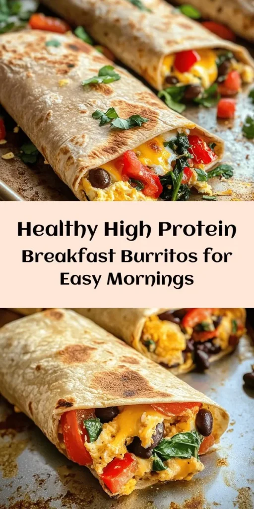 Start your day on the right note with these macro-friendly high protein sheet pan breakfast burritos! Packed with nutritious ingredients like eggs, turkey sausage, black beans, and fresh veggies, they're both delicious and satisfying. Simply bake, roll, and enjoy these easy-to-make burritos for breakfast or meal prep. Perfect for a healthy start, these burritos are versatile and can be served with your favorite salsa. Try this recipe for a tasty and nutritious morning boost!